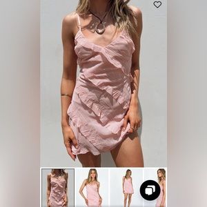 Princess Polly LARS MINI DRESS PINK size US8